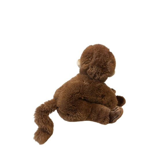 Vintage Gund Plush Monkey 1985 13" Brown Stuffed Animal Toy - Picture 4 of 4